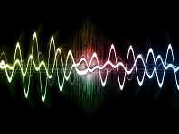 Sound waves color vibrations