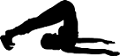 ajna third eye chakra yoga position position halasana plow pose